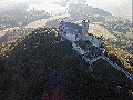 leteck snmky hradu Bezdz pozen z motorovho rogala