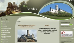 odkaz na oficialn webov strnky hradu Bezdz EU